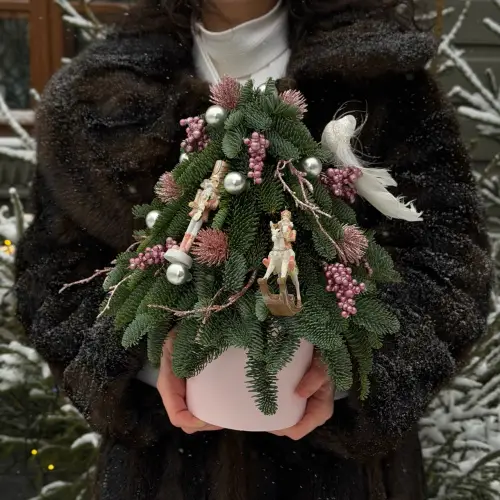 Новогодняя елочка "Щелкунчик" 